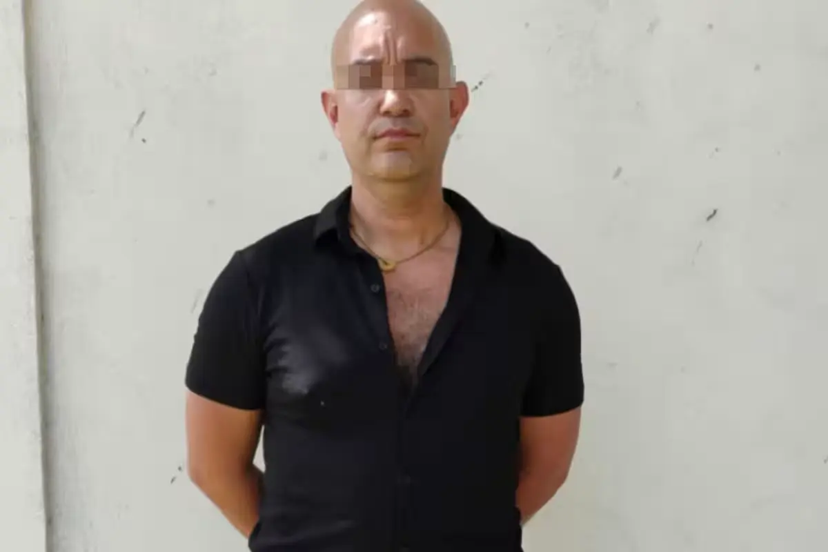 Guadalupe Ramón 'N', a suspect arrested in Lázaro Cárdenas, Quintana Roo