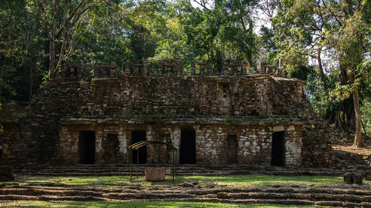 Hermelindo Be Cituk, president of the National Indigenous Assembly for Autonomy, speaking about Maya cultural funds