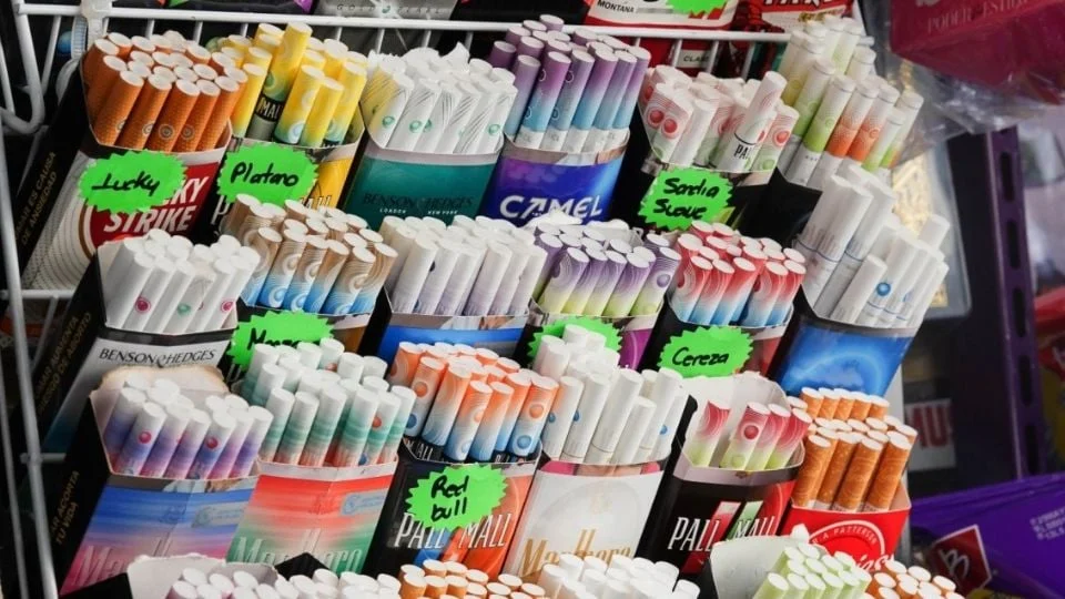 A graphic or photo representing the study on illicit cigarette consumption in Mexico