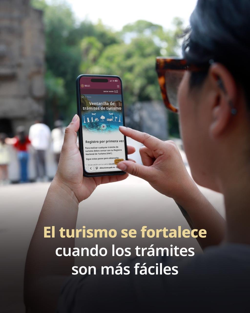 Screenshot of Mexico's new Ventanilla de Trámites de Turismo digital platform interface