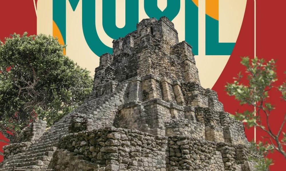 The Muyil archaeological site in Quintana Roo, Mexico, showing ancient Mayan structures and new visitor pathways.