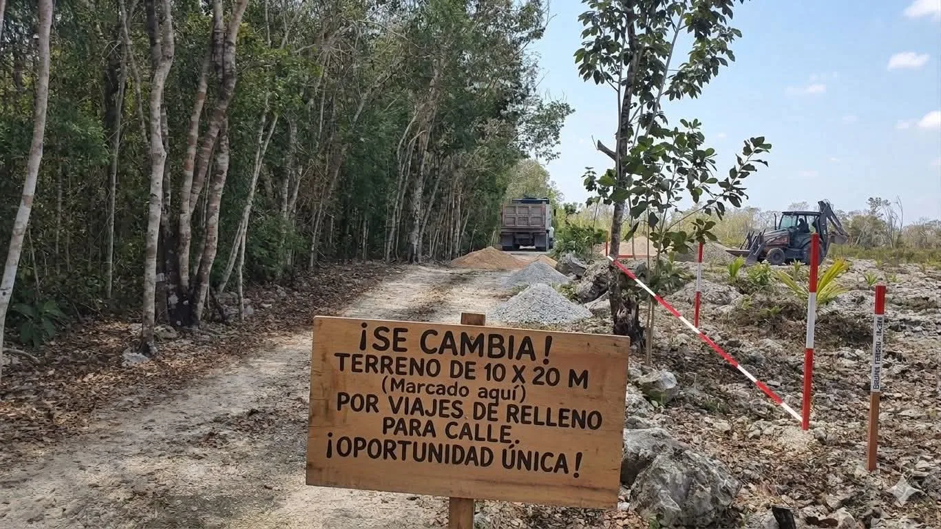 A statement from the Obra de Amor group regarding land offers in Tulum, Quintana Roo.