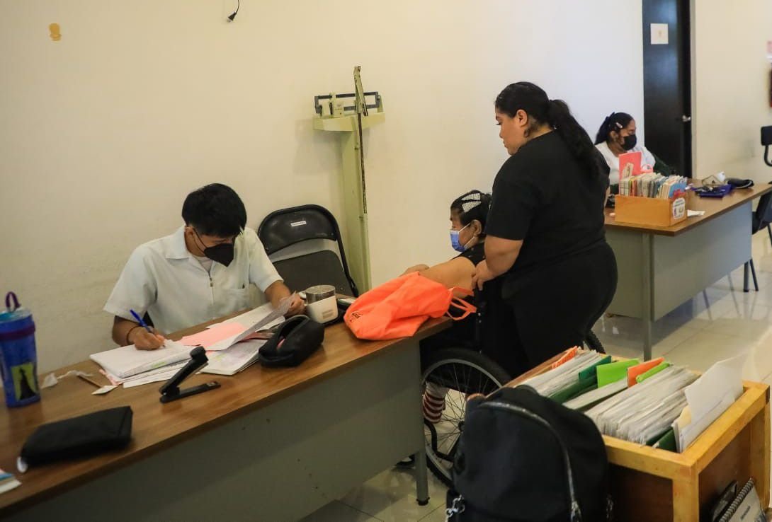 A municipal health center in Playa del Carmen, Quintana Roo, providing free medical services