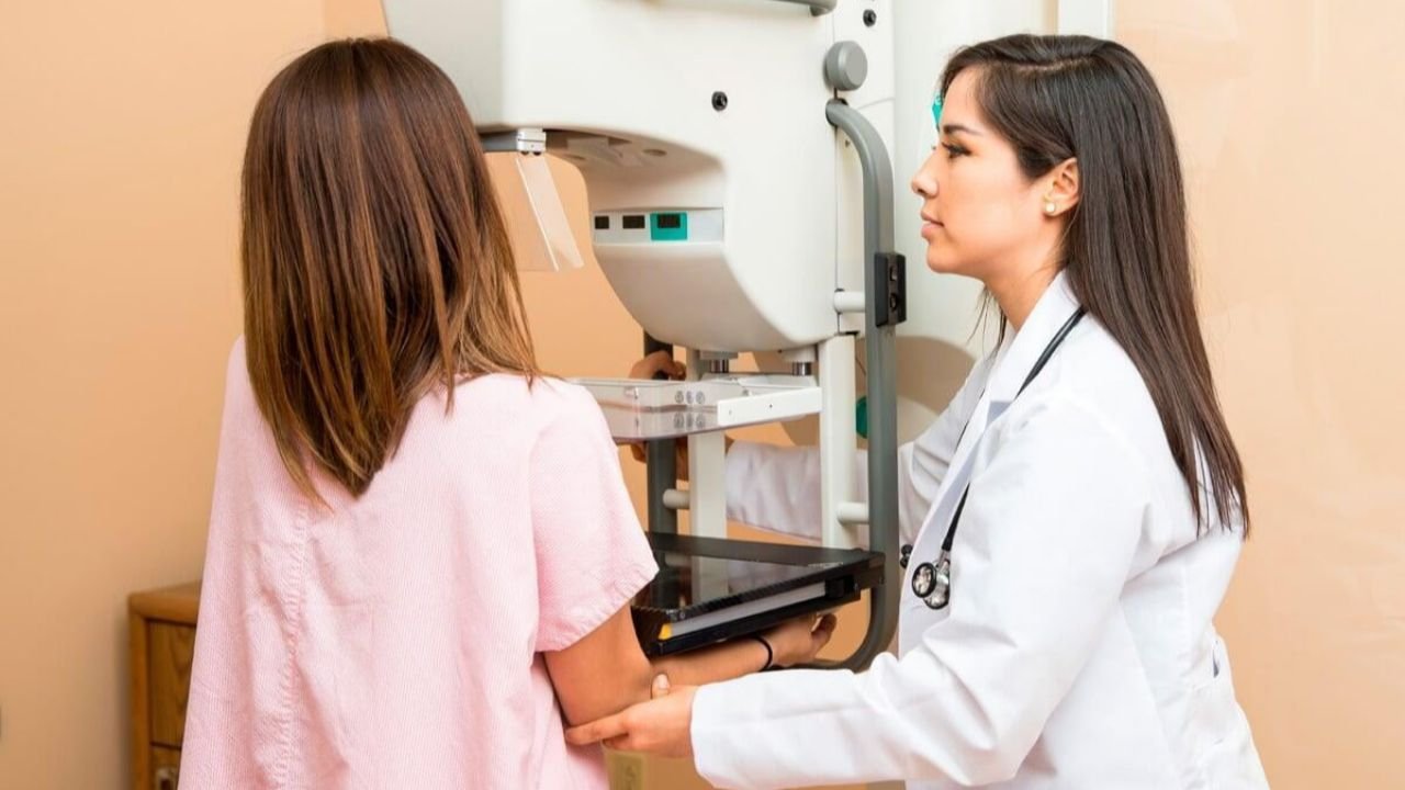 A mobile medical unit offering free mammograms in Quintana Roo, Mexico