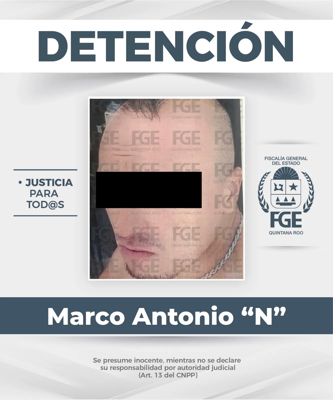 Exterior of the Quintana Roo State Prosecutor's Office building in Cancun