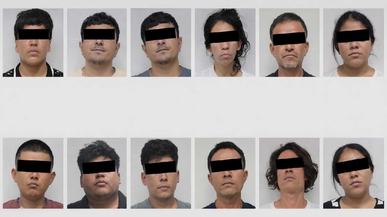 Twelve suspected drug dealers in custody after arrests in Cancún and Holbox, Quintana Roo