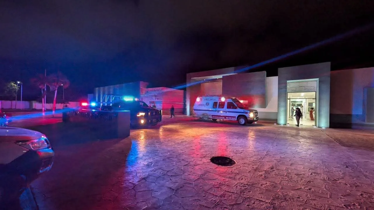 Emergency services respond to an incident at a cenote in Tulum, Mexico