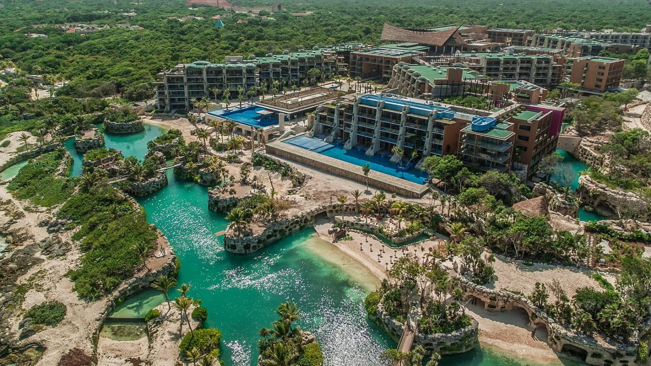 Illustration showing Maya symbols and a gavel representing the Supreme Court ruling