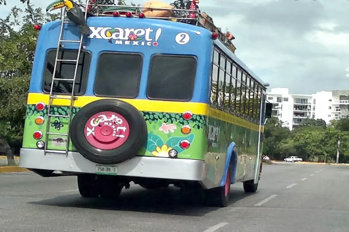 Xcaret Group logo and historical site imagery representing the trademark dispute