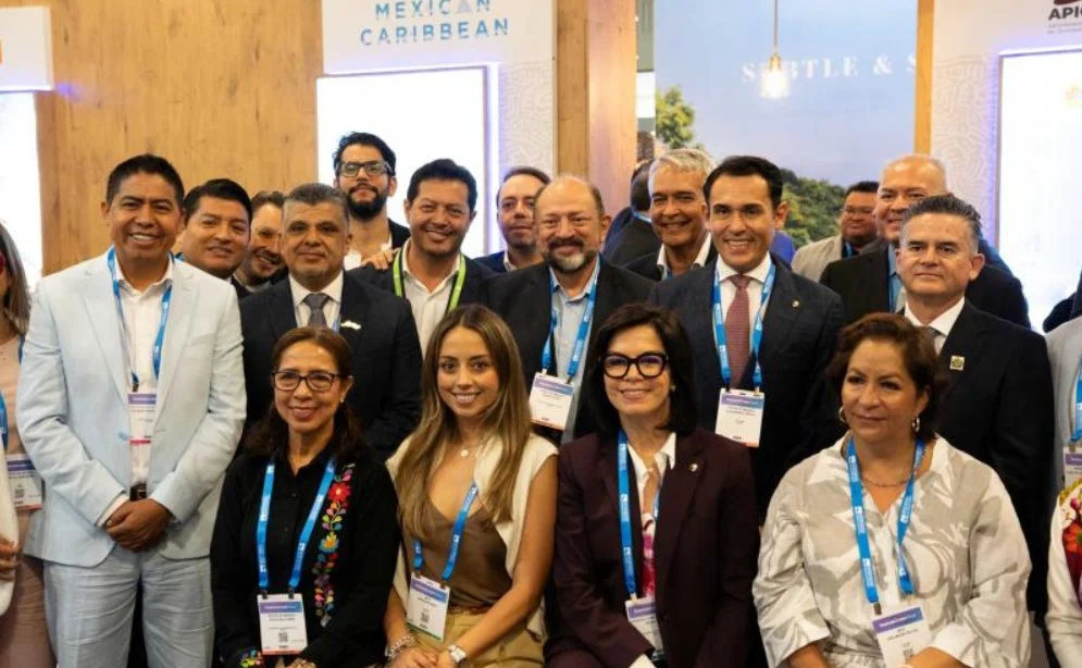 Officials from Yucatán at the Seatrade Cruise Global 2026 summit in Miami