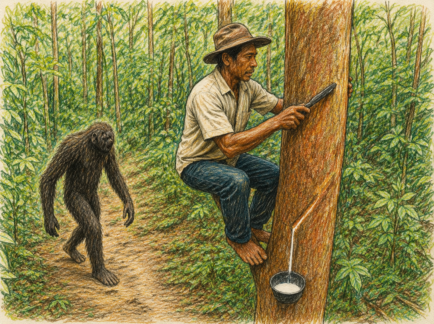 mayan big foot