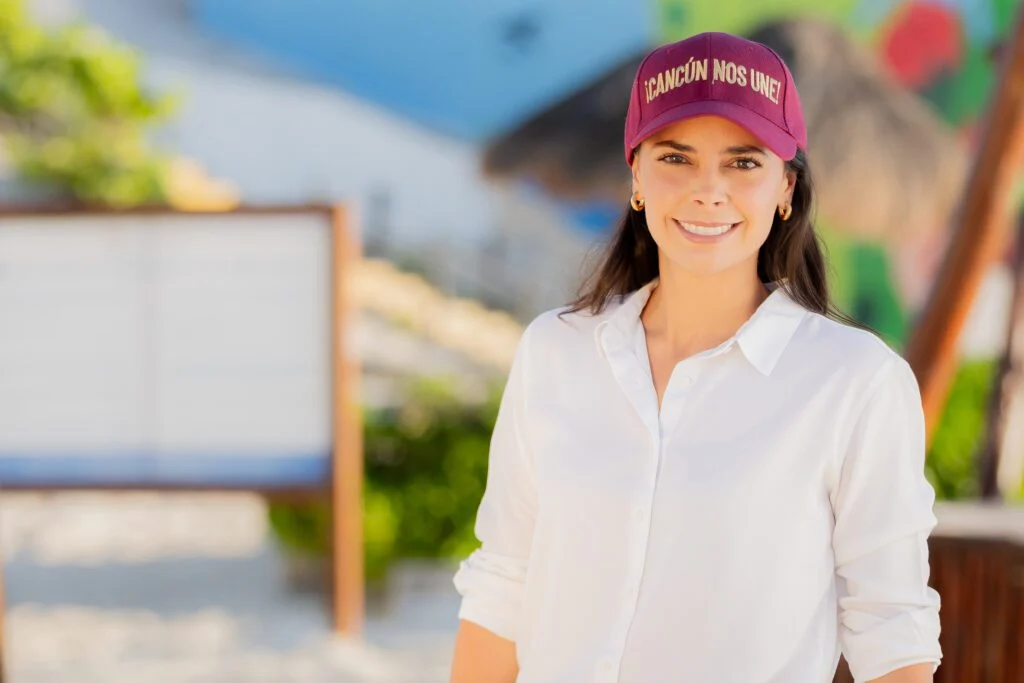 Portrait of Cancun Mayor Ana Paty Peralta