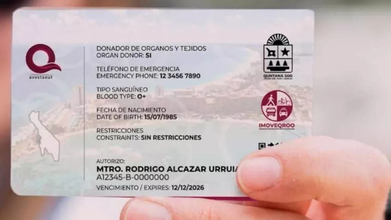 IMOVEQROO mobile caravan providing driver's license services in Tulum, Quintana Roo