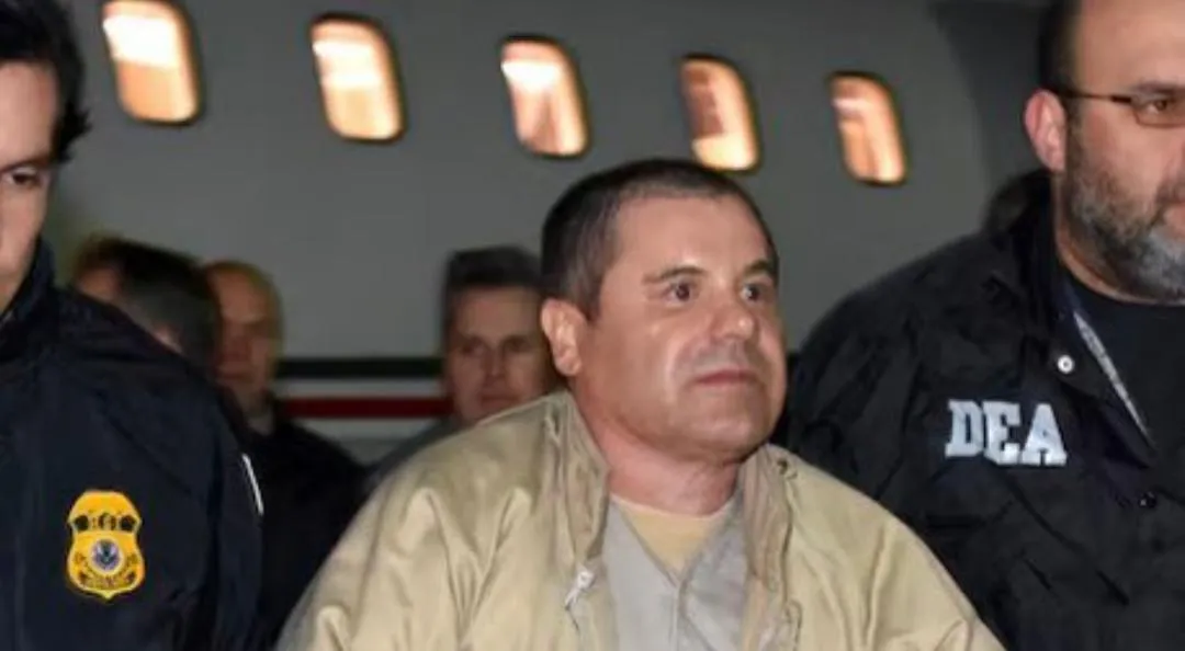 Joaquín 'El Chapo' Guzmán, former leader of the Sinaloa Cartel, in a prison uniform