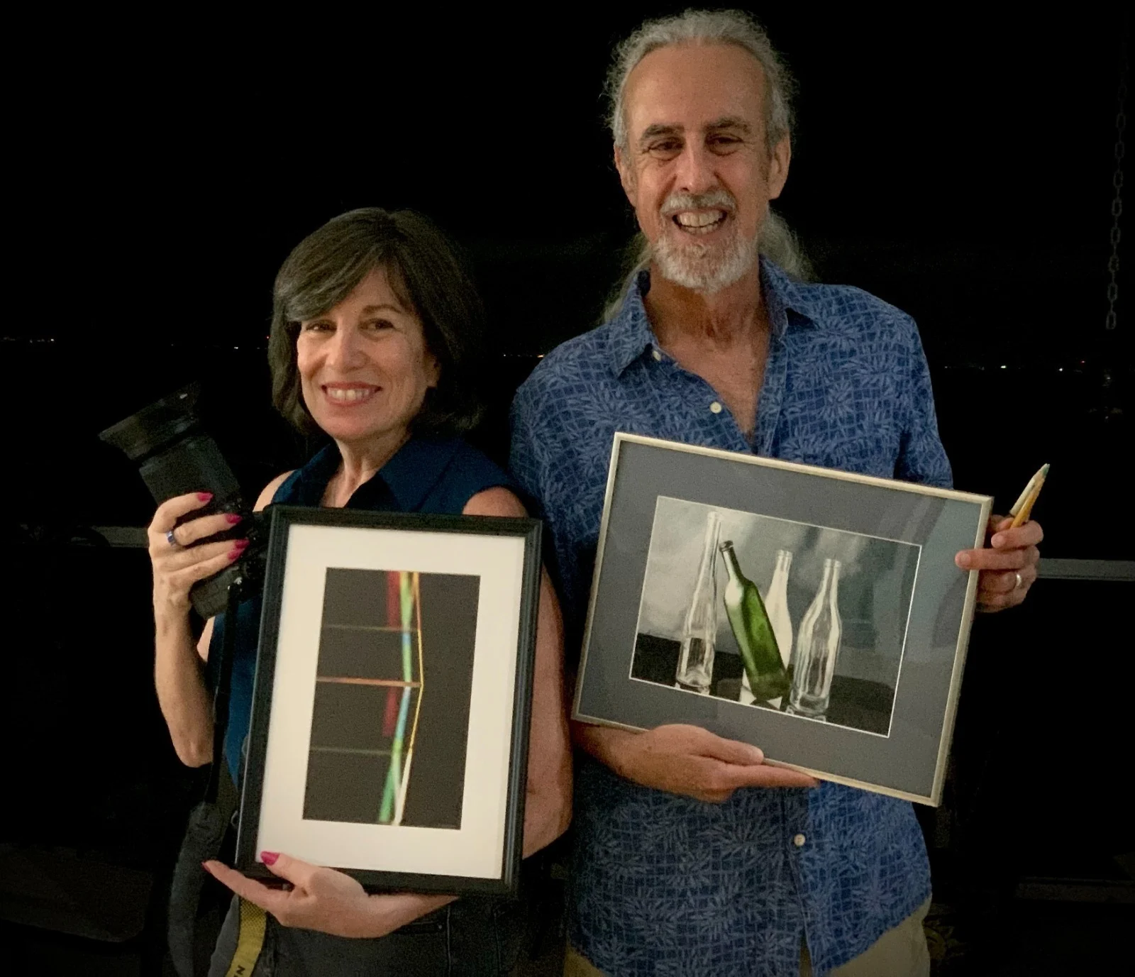 Artwork from 'The Frontier of Reality' exhibition by Laura and David Cochran at the Museum of the Island in Cozumel