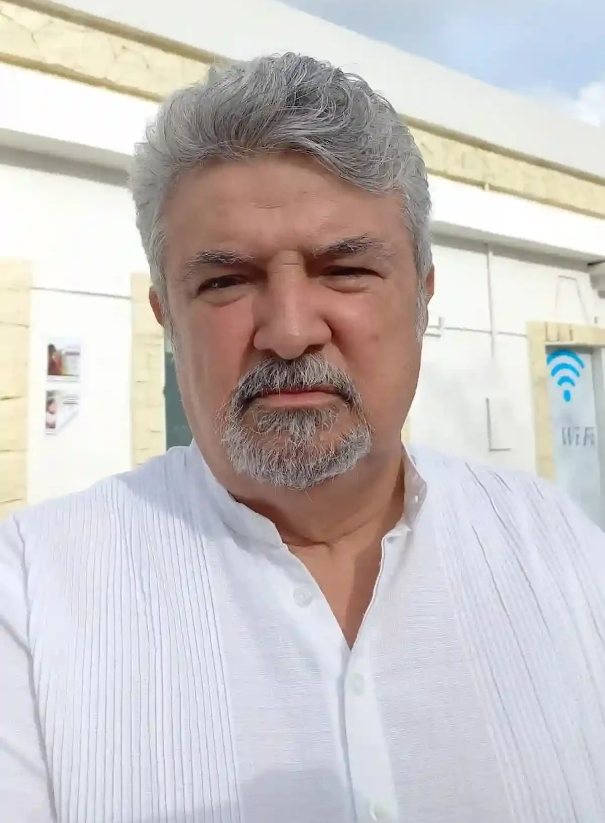 Portrait of engineer Manuel Fernando Aznar Pavon, former president of Pueblos Magicos and national advisor of the Mexican Federation of Civil Engineers.