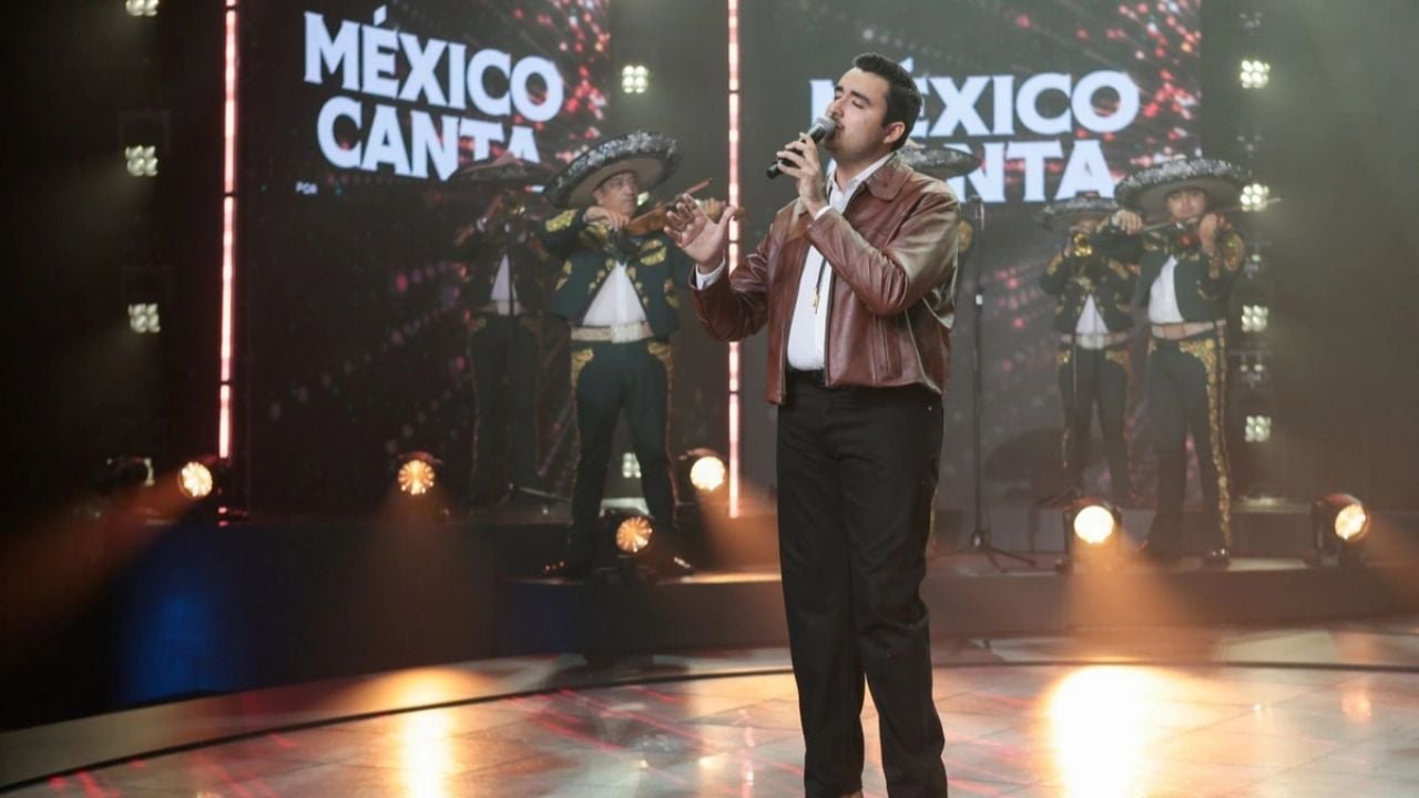 Mexico Canta 2026 logo with guitar and microphone