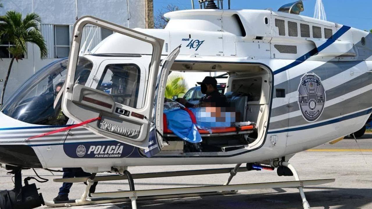 Four police officers attacked and abducted in Nuevo Xcan, Quintana Roo, are now receiving medical care in Playa del Carmen.