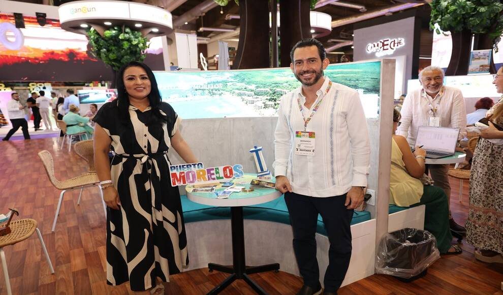Puerto Morelos delegation at the Tianguis Turístico de México 2026