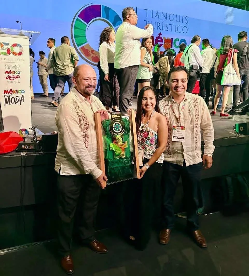 Valladolid receives award for best gastronomic experience in a magical town at Tianguis Turistico 2026