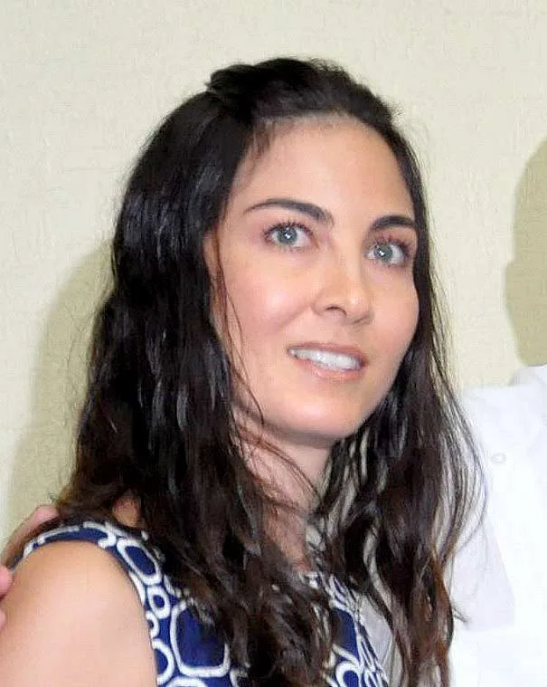 Claudia Romanillos, former director of IPAE, in a courtroom sketch