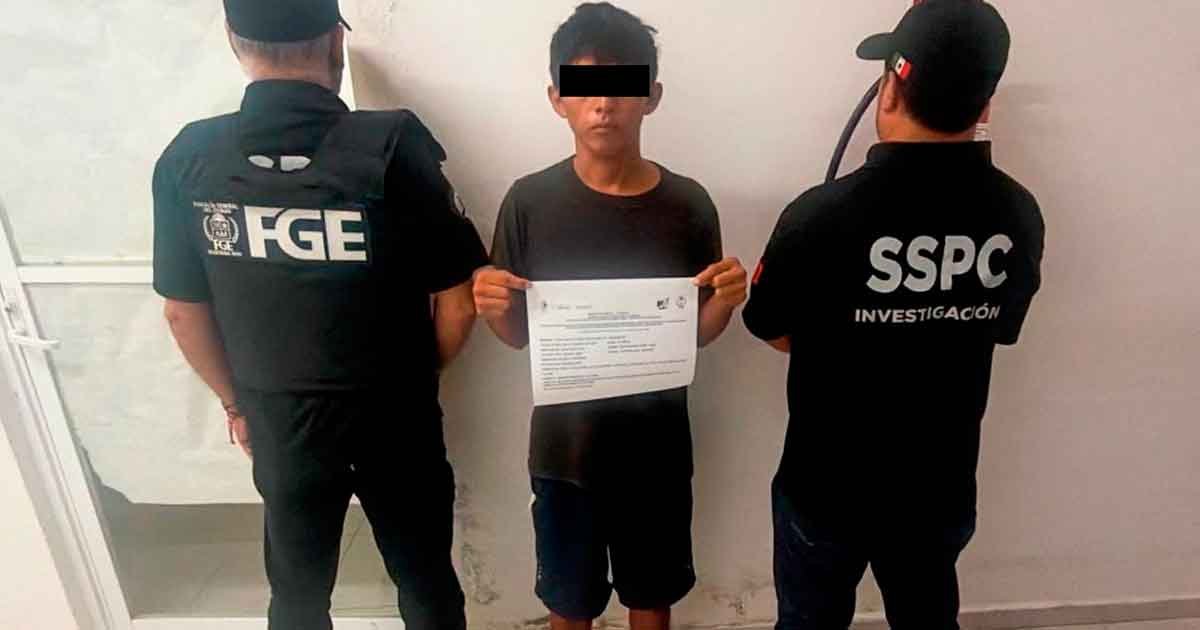 Photo of the State Prosecutor's Office related to the trafficking case of El Coquerito in Tulum