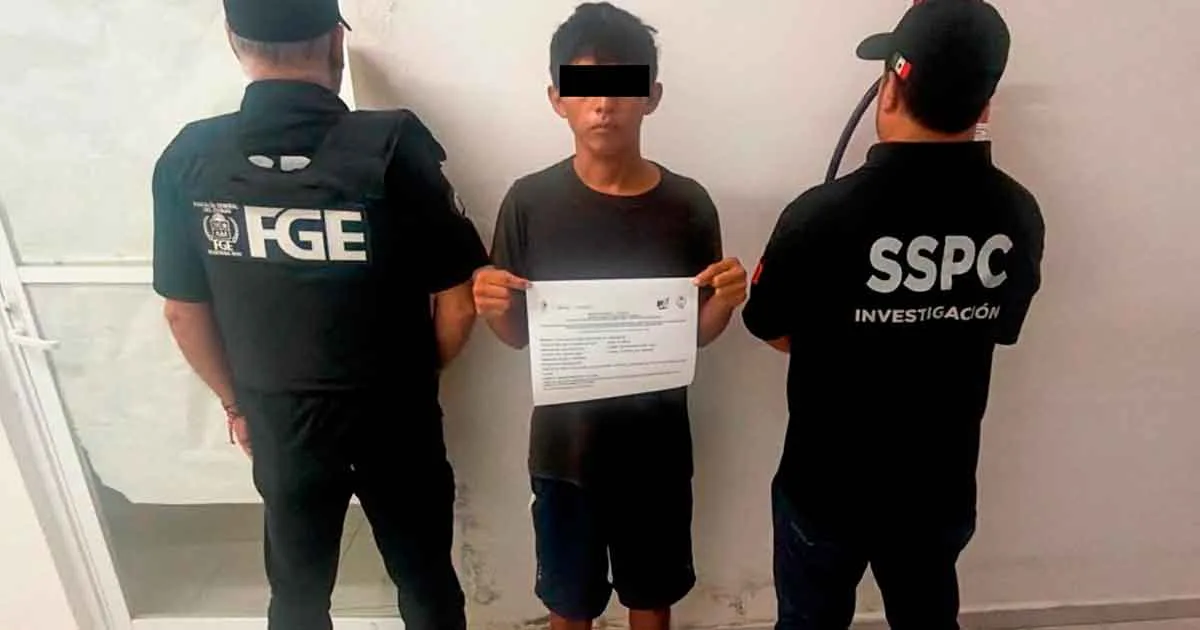 Photo of the State Prosecutor's Office related to the trafficking case of El Coquerito in Tulum