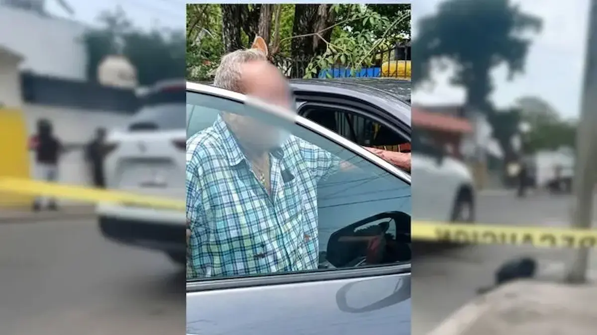 Crime scene of lawyer Edgar Palma's execution in Playa del Carmen