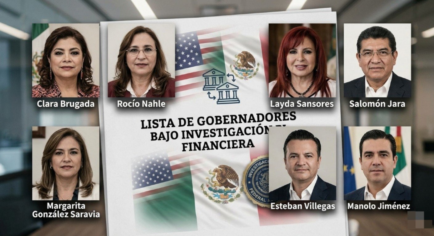 Seven Mexican governors whose bank accounts are being investigated by US authorities
