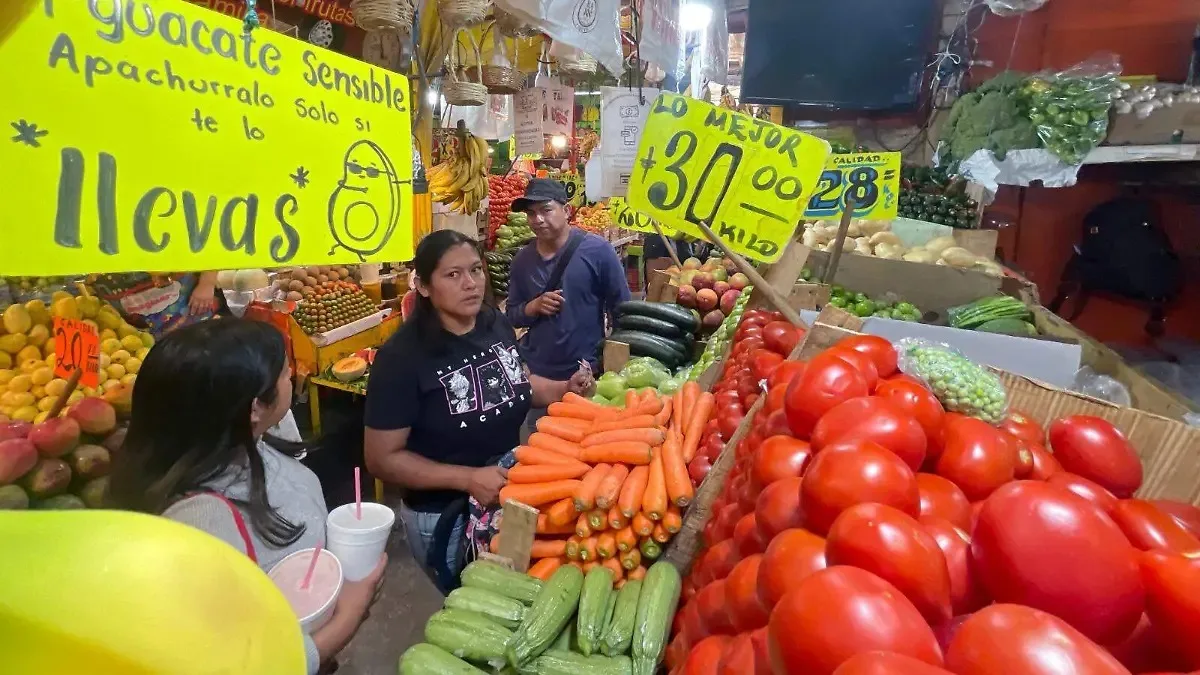 Graph showing declining inflation rate in Mexico