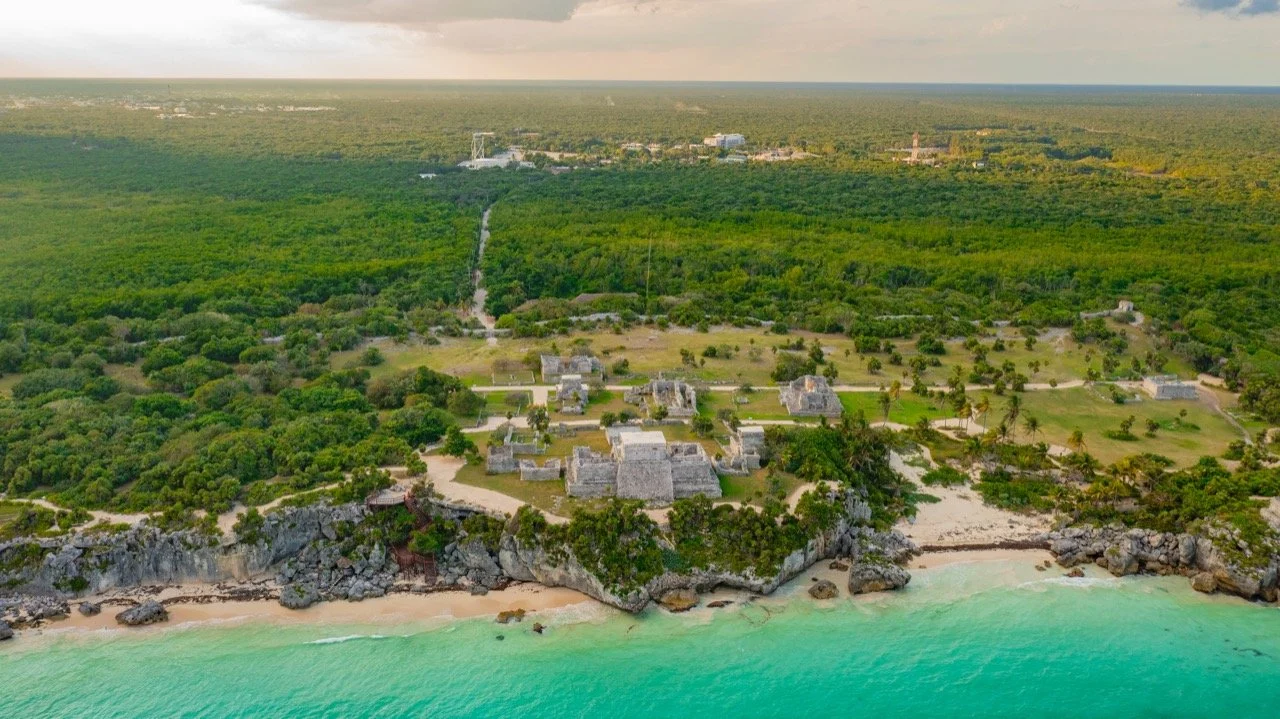 Entrance to Parque del Jaguar in Tulum, Quintana Roo