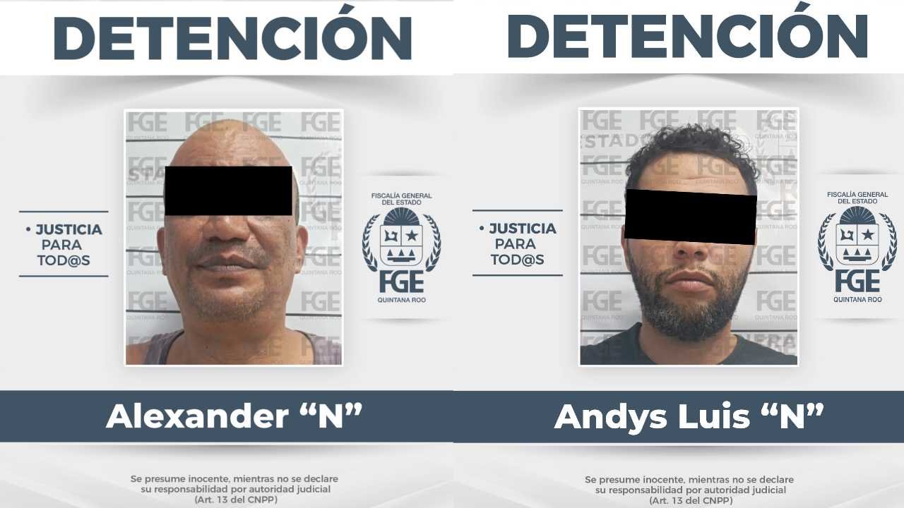 Two Cuban men arrested for assaulting an elderly woman in Puerto Morelos, Quintana Roo