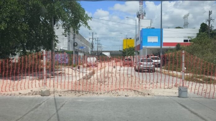 A water pump station in Playa del Carmen, Quintana Roo, affected by power outages