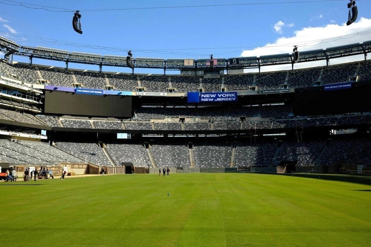 MetLife Stadium in East Rutherford, New Jersey, venue for the 2026 World Cup final