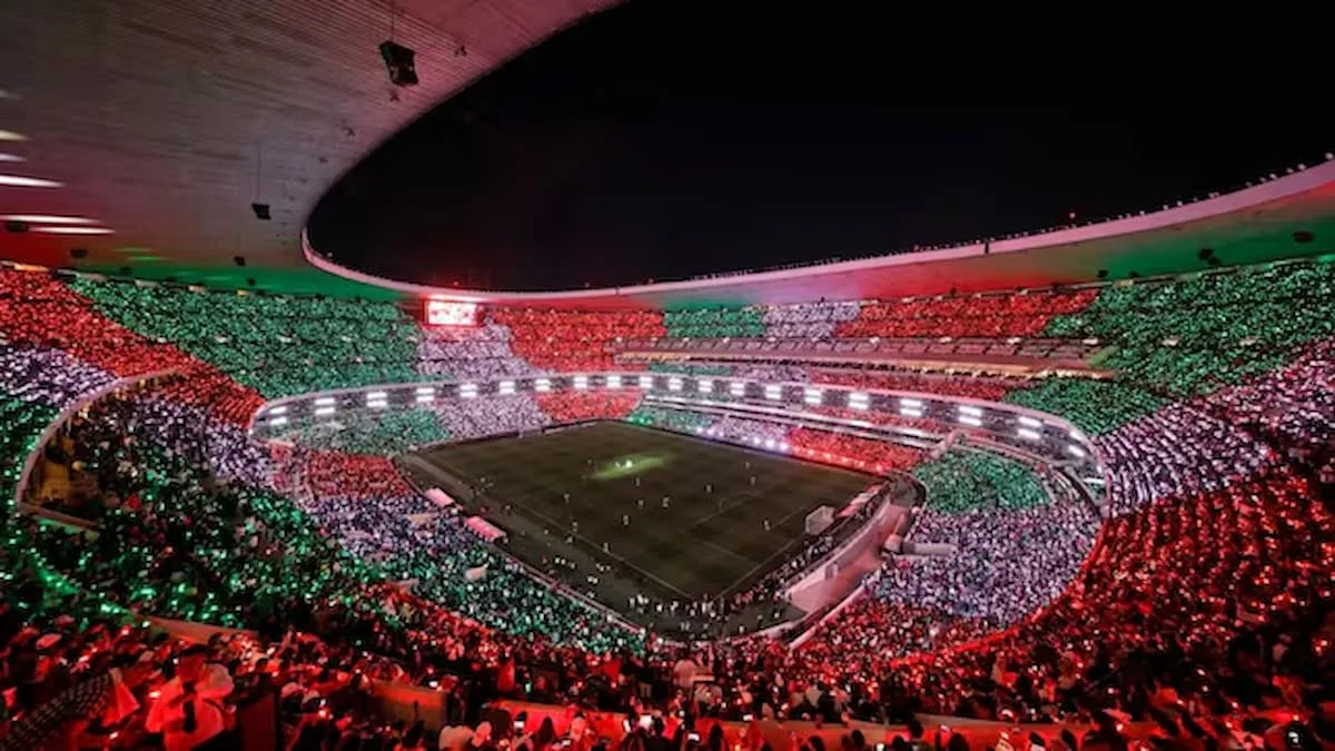 Fans celebrating during the 2026 FIFA World Cup in Mexico