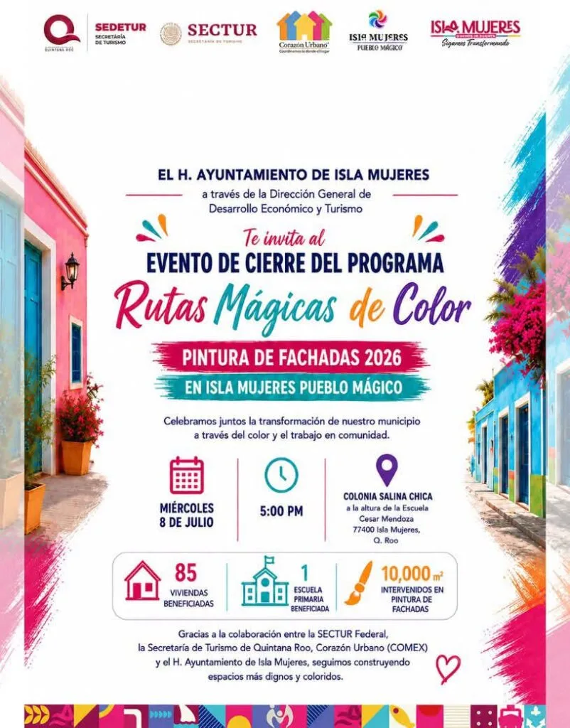 rutas magicas de color isla mujeres