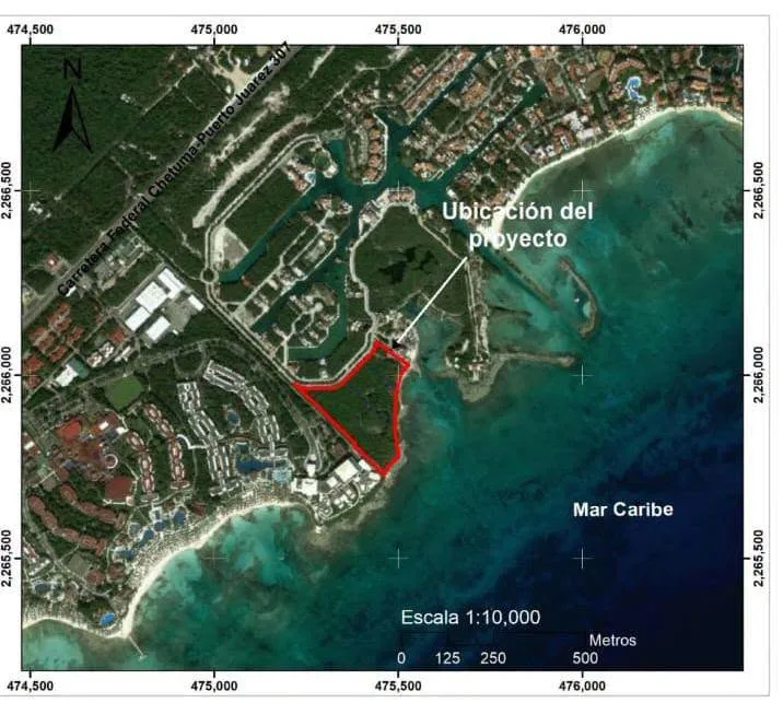 Development area in Puerto Aventuras