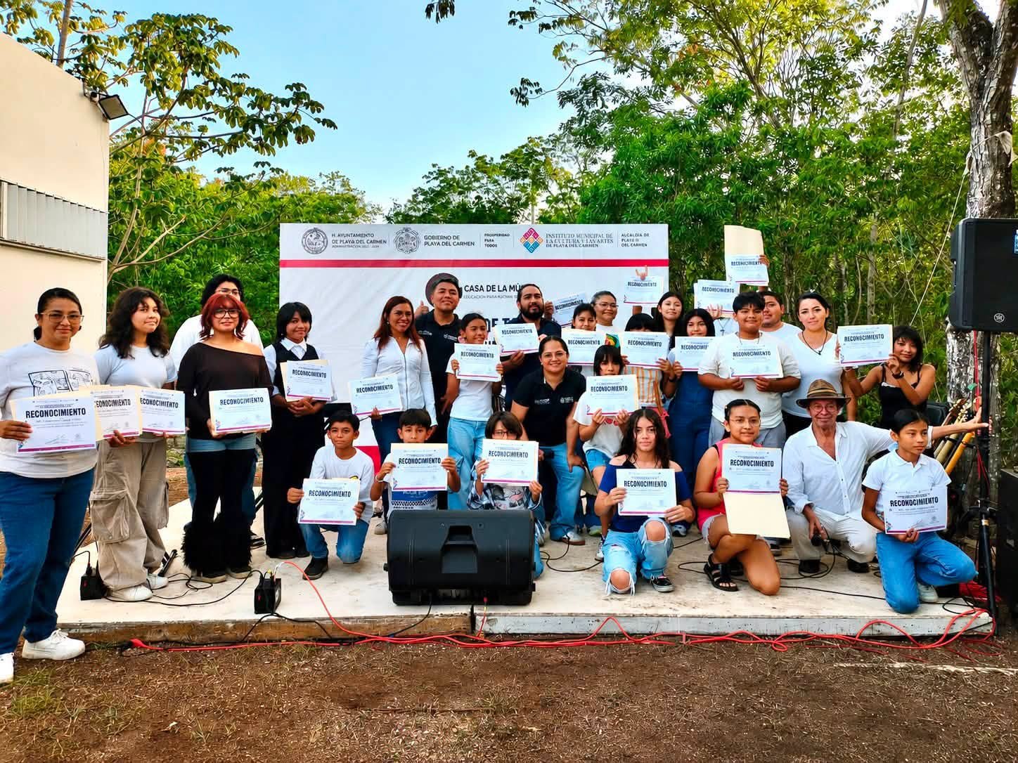 Puerto Aventuras Music Students Celebrate Completion Of Spring Workshop
