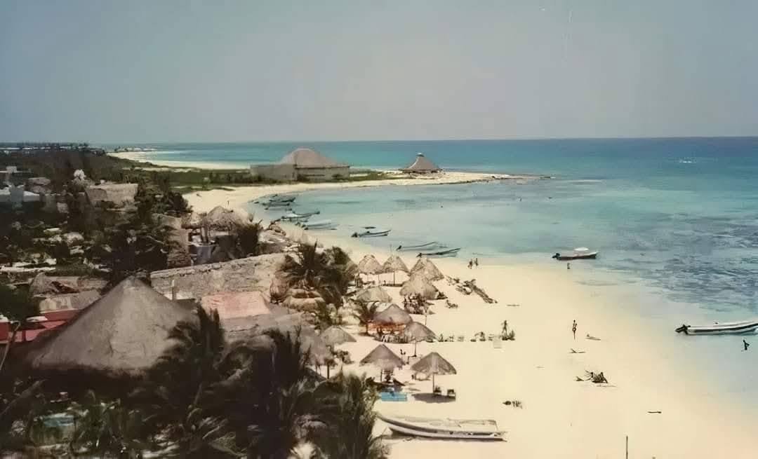Playa del Carmen in the 1990s