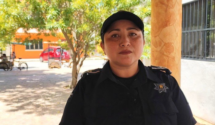 Bianelly Zapata Borges, coordinator of the Specialized Group for Attention to Family and Gender Violence in Jose Maria Morelos