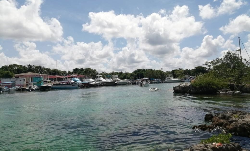 Fernan Salazar Medina, representative of Caleta maritime reserve holders, speaking about the tourism crisis in Cozumel.