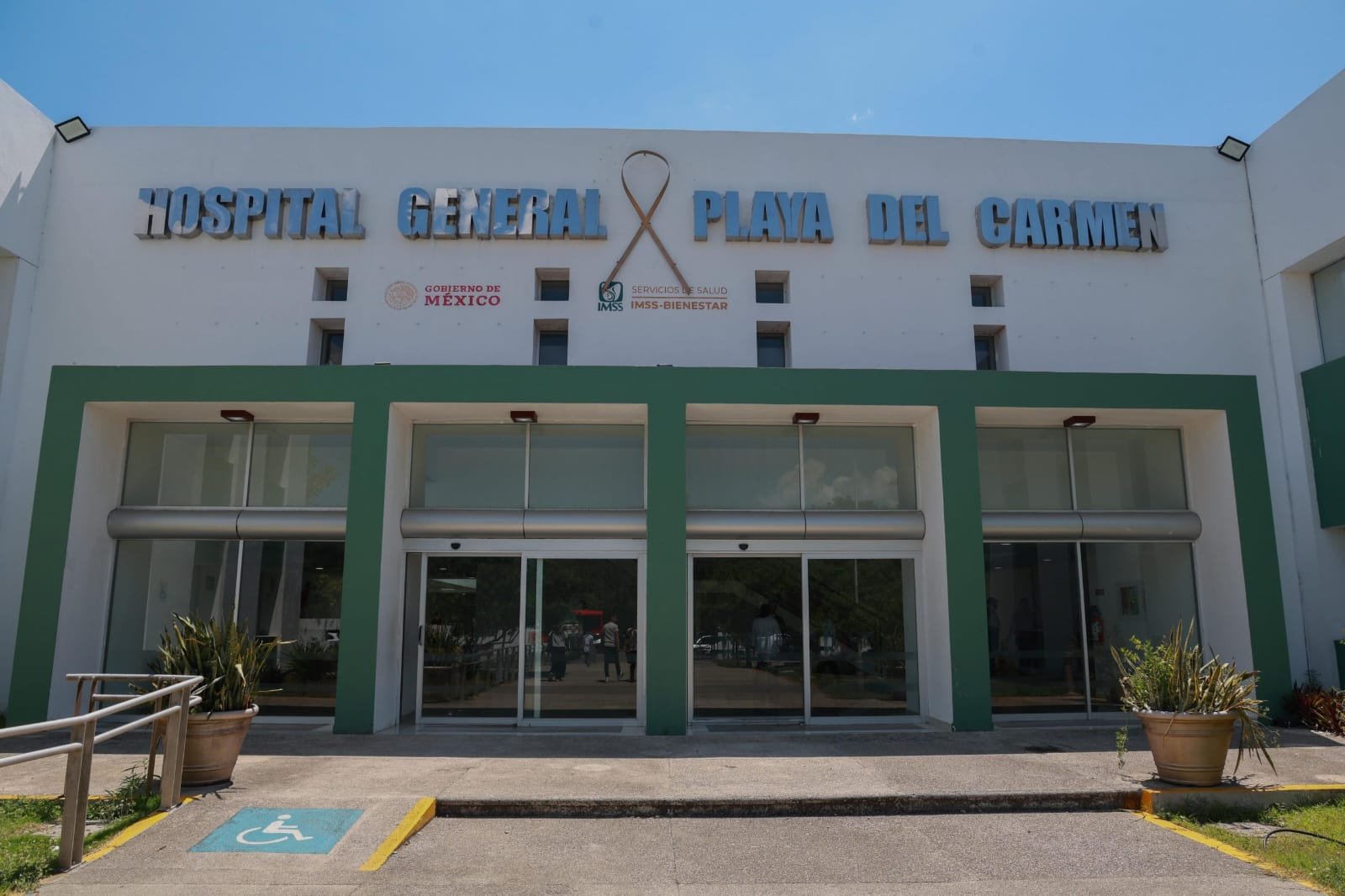 A hospital room in Playa del Carmen where French citizen Martine Ragné underwent hip surgery