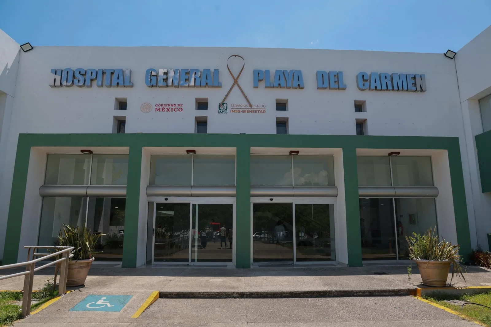 A hospital room in Playa del Carmen where French citizen Martine Ragné underwent hip surgery
