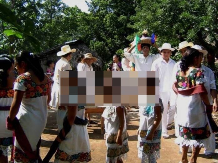 Indigenous community members gathered for a consultation meeting in Quintana Roo