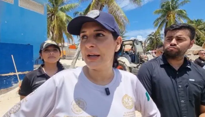 Concept of the Mexican Navy's planned boat repair and crew lodging facility in Playa del Carmen