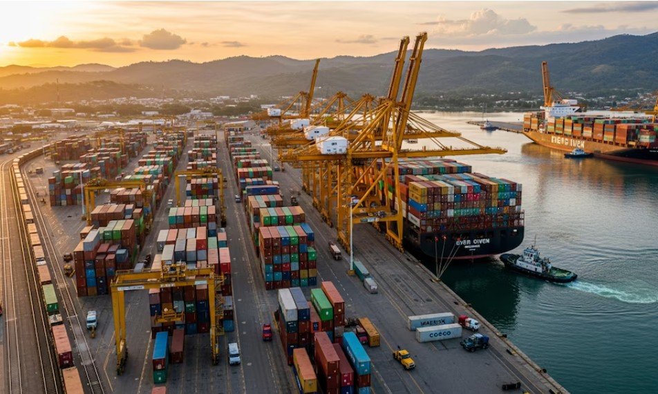 Graph showing Mexico's record exports to the United States in May 2026