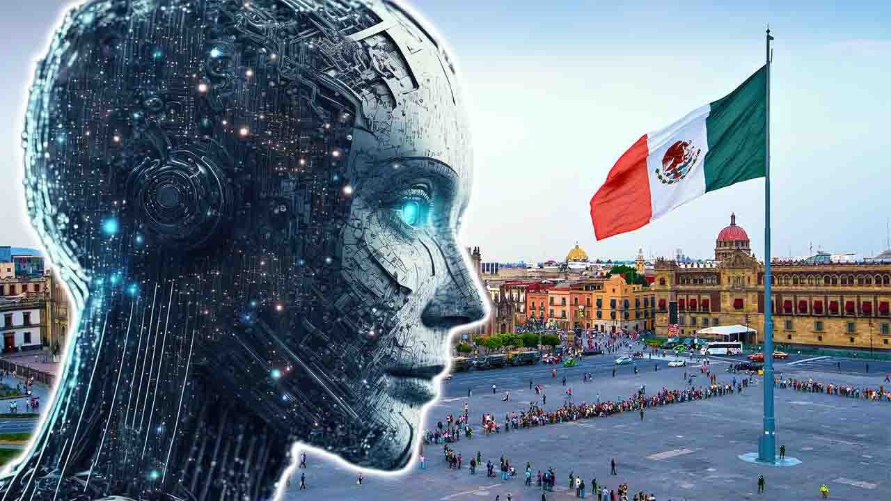 President Claudia Sheinbaum presenting AI and technology projects in Mexico