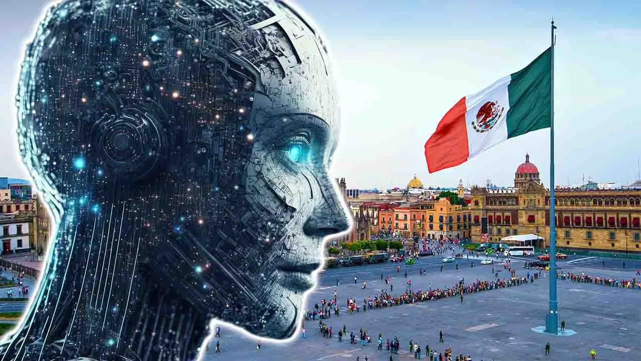 President Claudia Sheinbaum presenting AI and technology projects in Mexico