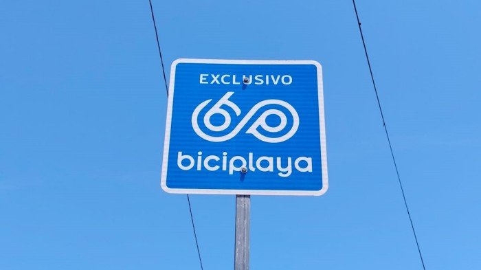 Bicycle-sharing station in Playa del Carmen, Quintana Roo