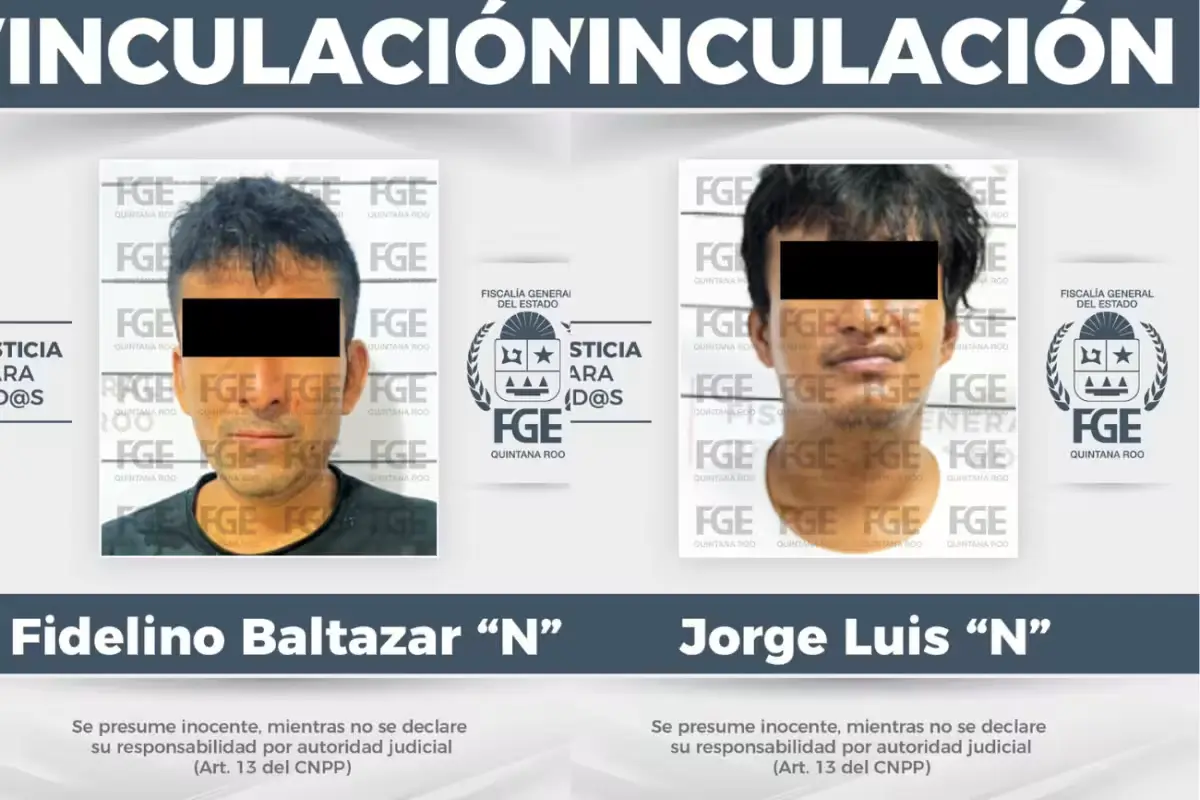 Two men charged with sexual crimes against minors in Puerto Morelos and Chetumal